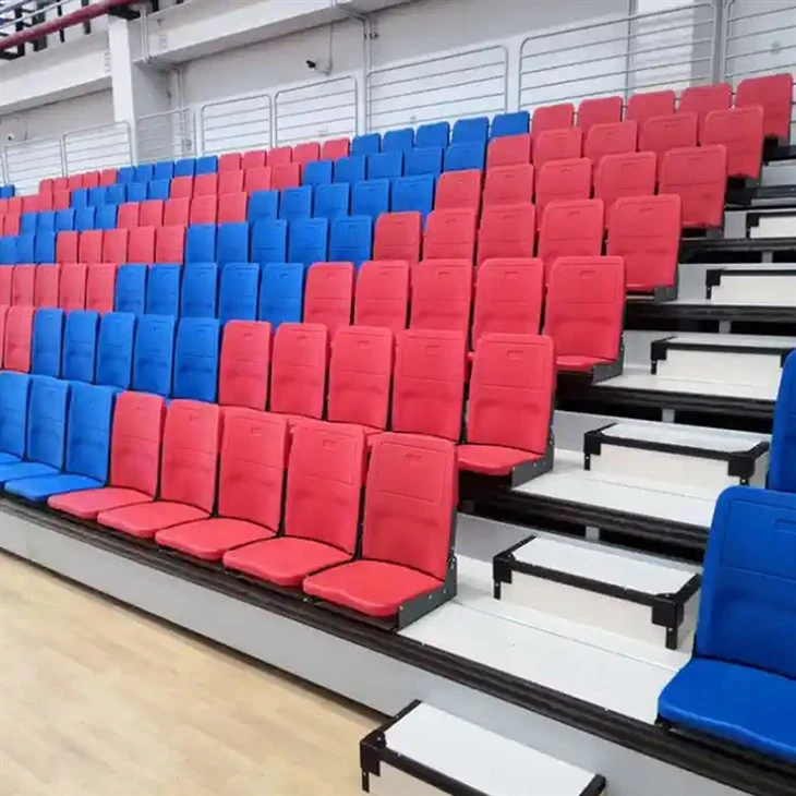 Front-flip Electric Retractable Spectator Stands suppliers