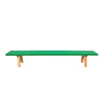 Banca de Ginástica Verde e Dança